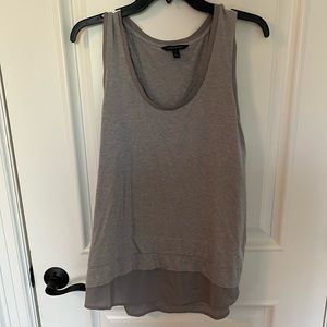 Banana Republic Grey Sleeveless Blouse